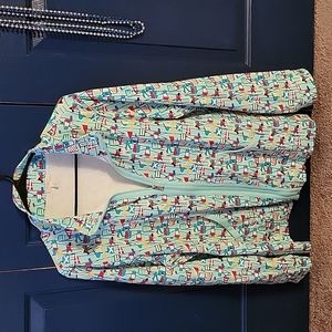 Cotton full zip jacket